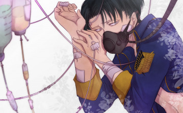 Картинка аниме shingeki+no+kyojin леви