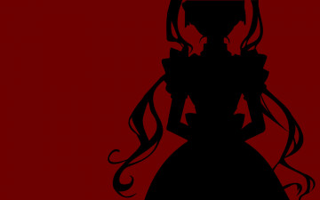 обоя maria holic, аниме, силуэт