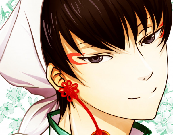 Обои картинки фото аниме, hoozuki no reitetsu, hakutaku