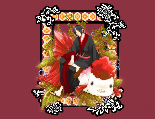 Обои картинки фото аниме, hoozuki no reitetsu, hoozuki