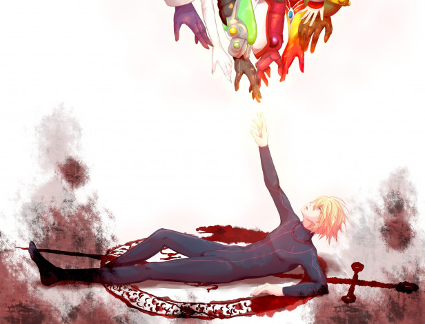 Обои картинки фото аниме, tiger and bunny, ivan, karelin