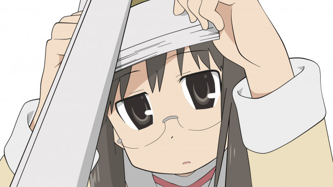 Обои картинки фото аниме, monster musume no iru nichijou, девушка, взгляд, фон