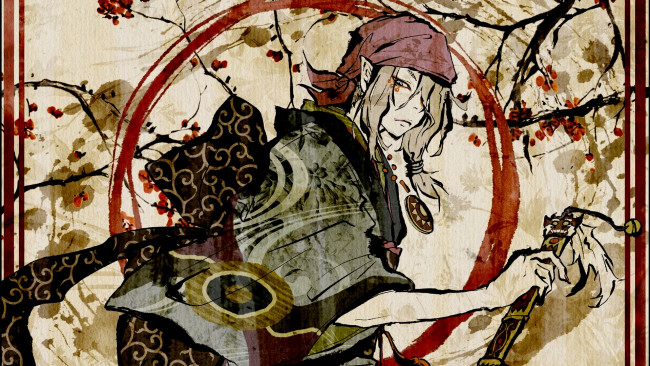 Обои картинки фото аниме, mononoke, парень