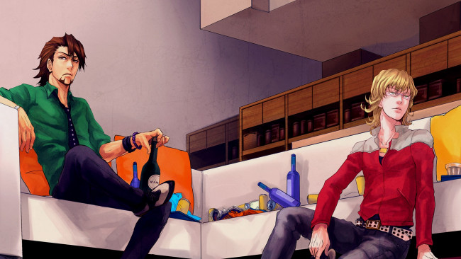 Обои картинки фото аниме, tiger and bunny, барнаби, котецу