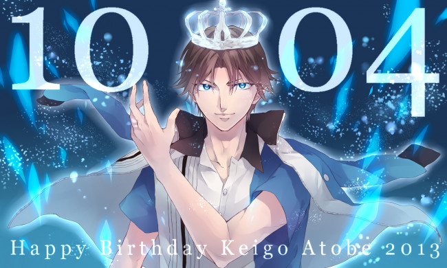 Обои картинки фото аниме, prince of tennis, парень