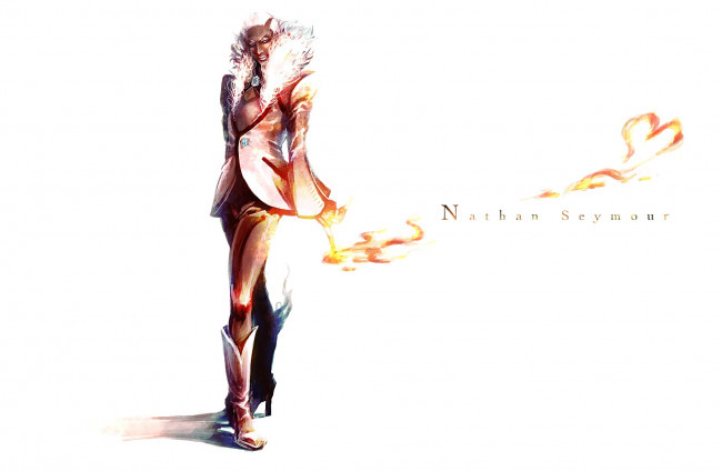 Обои картинки фото аниме, tiger and bunny, nathan, seymour