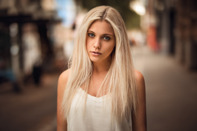 Обои картинки фото девушки, -unsort , блондинки, лицо, взгляд, sara magdalena deichsel