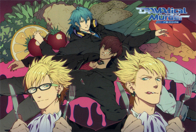 Обои картинки фото аниме, dramatical murder, парни