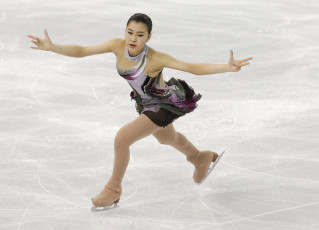 обоя спорт, фигурное катание, девушка, выступление