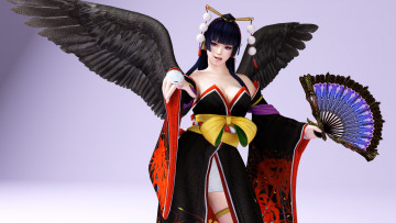 Картинка 3д+графика ангел+ angel девушка взгляд фон