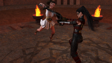 Картинка 3д+графика фантазия+ fantasy фон взгляд девушки