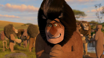 Картинка мультфильмы madagascar +escape+2+africa грива лев прайд