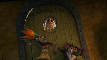 Картинка мультфильмы madagascar +escape+2+africa лемур трое дверь костюм