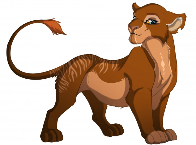 Обои картинки фото векторная графика, мультфильмы , cartoons, фон, лев