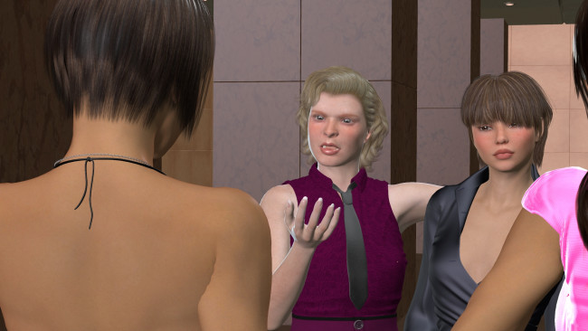 Обои картинки фото 3д графика, люди , people, фон, взгляд, девушки