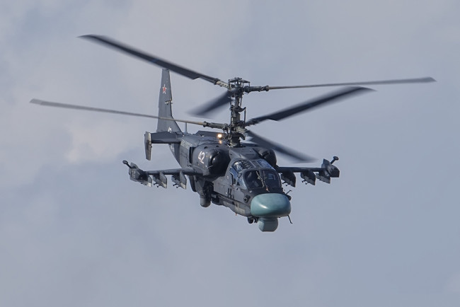 Обои картинки фото ka-52, авиация, вертолёты, вертушка
