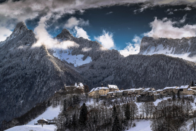 Обои картинки фото природа, горы, простор