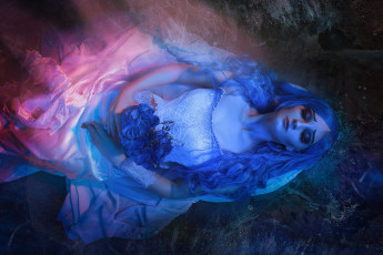 Картинка девушки kirdjava невеста букет образ костюм