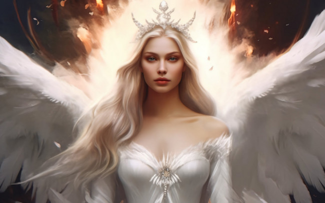 Обои картинки фото сказка о царе салтане от нейросети, фэнтези, ангелы, нейросети, графика, нейроарт, ai, art, нейронные, сети, рисунки, нейро, искусство