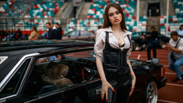 Картинка автомобили -авто+с+девушками красивая девушка