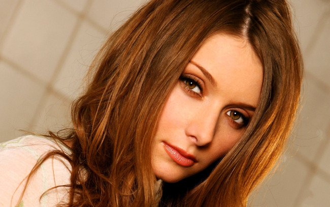 Обои картинки фото jenny p, девушки, - лица,  портреты, шатенка, лицо