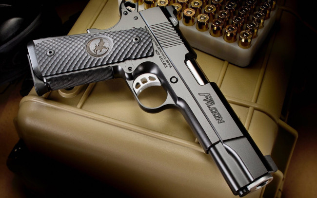 Обои картинки фото оружие, пистолеты, falcon