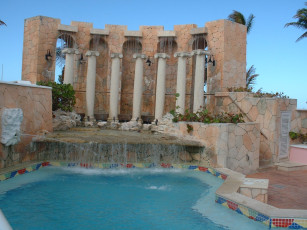 обоя города, фонтаны