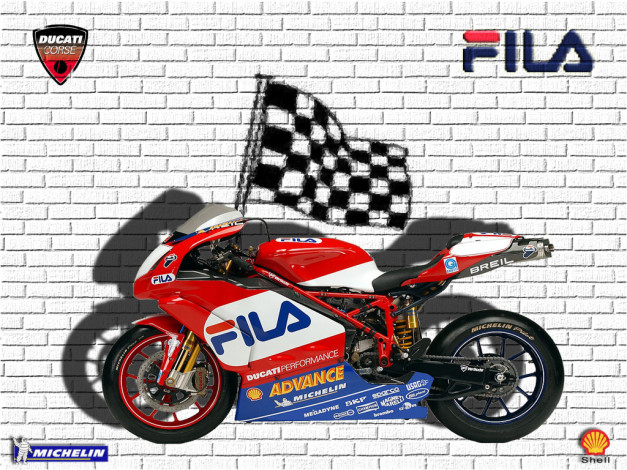 Обои картинки фото мотоциклы, ducati