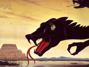 Картинка фэнтези драконы