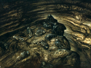 Картинка фэнтези giger