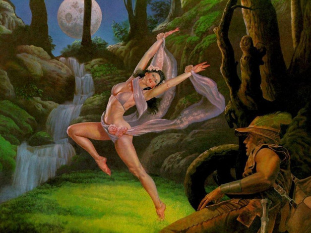 Обои картинки фото фэнтези, девушки