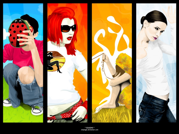 Обои картинки фото векторная, графика