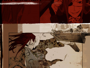 Картинка аниме dogs bullets carnage