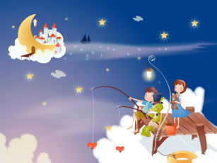 обоя векторная, графика