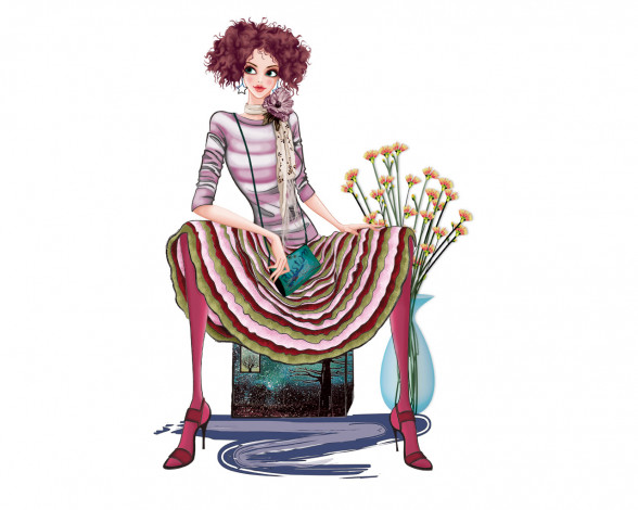 Обои картинки фото векторная, графика