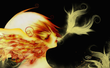 Картинка аниме angels demons