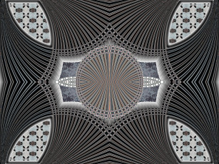 Картинка 3д графика fractal фракталы абстракция