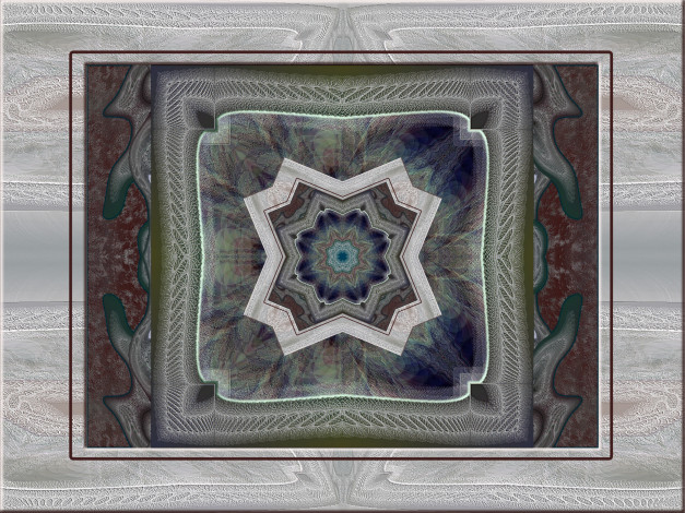 Обои картинки фото 3д, графика, fractal, фракталы, серый, абстракция