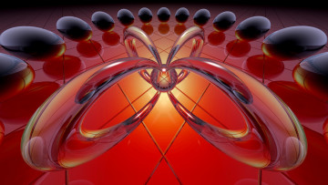 Картинка 3д графика fractal фракталы цвета фон узор