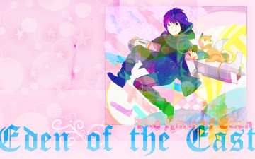 Картинка eden of the east аниме higashi no собака парень mameshiba akira takizawa