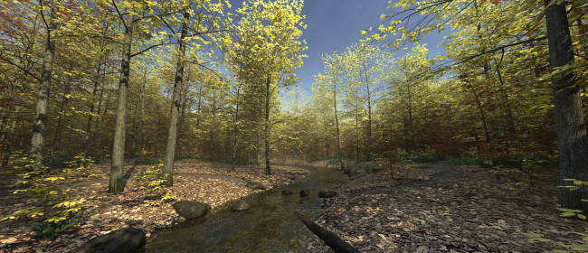 Обои картинки фото 3д, графика, nature, landscape, природа, autumns, doorstep, portrait