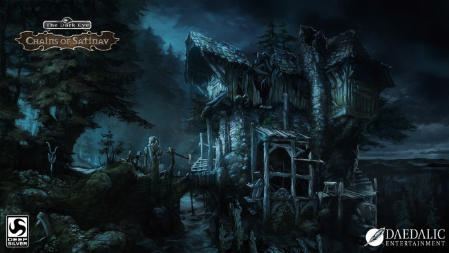 Обои картинки фото dark, eye, видео, игры, the, chains, of, satinav, игра