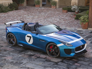 обоя jaguar, project, 2013, автомобили, гонки, дорога