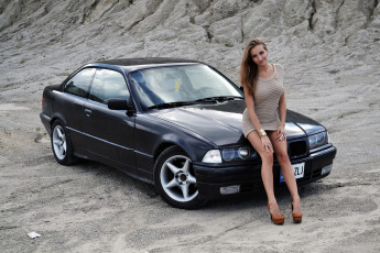 Картинка автомобили авто девушками katrin