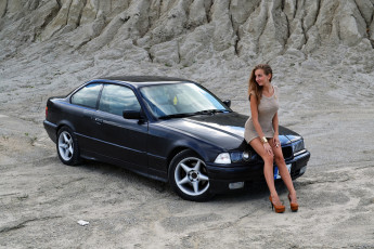 Картинка автомобили авто девушками katrin