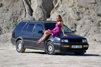 обоя автомобили, авто, девушками, katrin