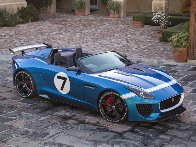 Обои картинки фото jaguar, project, 2013, автомобили, гонки, дорога