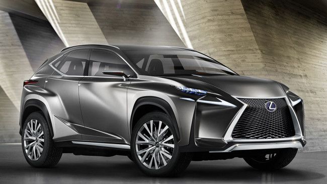 Обои картинки фото автомобили, lexus, concept, lf-nx, car
