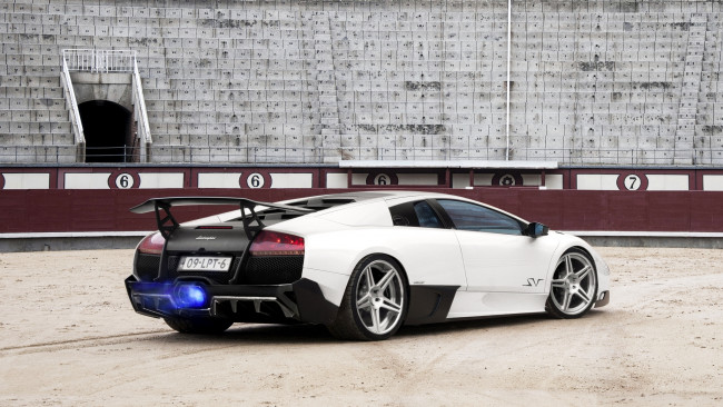 Обои картинки фото lamborghini, murcielago, автомобили, класс-люкс, automobili, holding, s, p, a, италия, спортивные