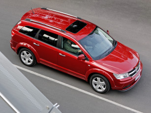 Картинка автомобили dodge rt journey красный jc au-spec